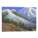 Realism Mount St. Helens Print - Canvas Art Print by Kanvah