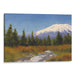 Realism Mount St. Helens Print - Canvas Art Print by Kanvah