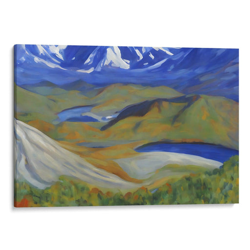 Realism Mount St. Helens Print - Canvas Art Print by Kanvah