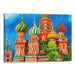 Realism St. Basil's Cathedral Print - Canvas Art Print by Kanvah