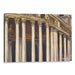 Realism Colonnade of St. Peter's Basilica Print - Canvas Art Print by Kanvah