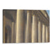 Realism Colonnade of St. Peter's Basilica Print - Canvas Art Print by Kanvah