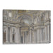 Realism Colonnade of St. Peter's Basilica Print - Canvas Art Print by Kanvah