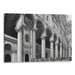 Realism Colonnade of St. Peter's Basilica Print - Canvas Art Print by Kanvah
