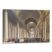 Realism Colonnade of St. Peter's Basilica Print - Canvas Art Print by Kanvah