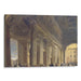 Realism Colonnade of St. Peter's Basilica Print - Canvas Art Print by Kanvah