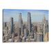 Realism Willis Tower Print - Canvas Art Print by Kanvah