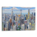 Realism Willis Tower Print - Canvas Art Print by Kanvah