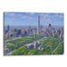 Realism Willis Tower Print - Canvas Art Print by Kanvah