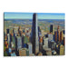 Realism Willis Tower Print - Canvas Art Print by Kanvah