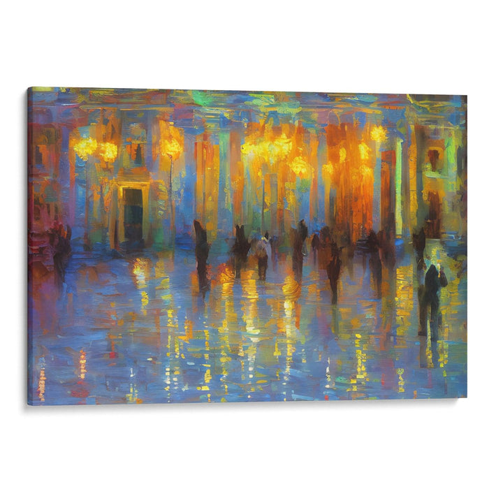 Impressionism St. Petersburg Print - Canvas Art Print by Kanvah