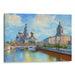 Impressionism St. Petersburg Print - Canvas Art Print by Kanvah