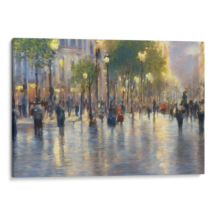 Impressionism St. Petersburg Print - Canvas Art Print by Kanvah