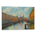 Impressionism St. Petersburg Print - Canvas Art Print by Kanvah