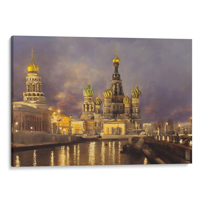 Realism St. Petersburg Print - Canvas Art Print by Kanvah