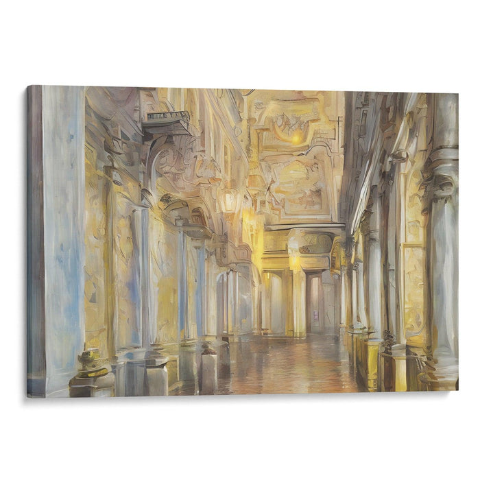 Realism St. Petersburg Print - Canvas Art Print by Kanvah