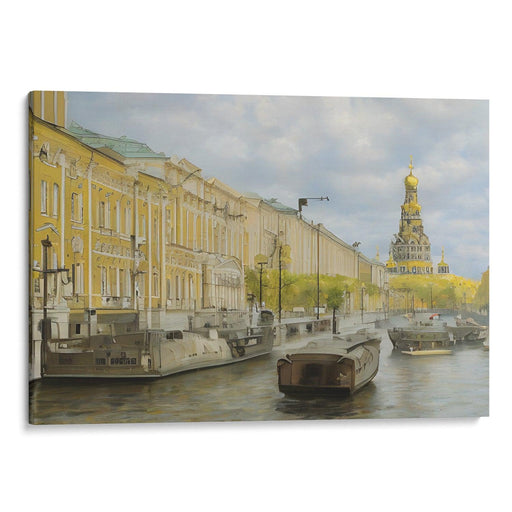 Realism St. Petersburg Print - Canvas Art Print by Kanvah