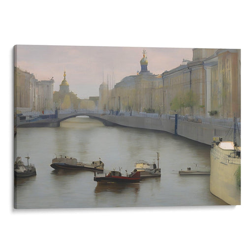 Realism St. Petersburg Print - Canvas Art Print by Kanvah