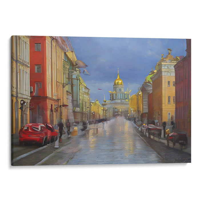 Realism St. Petersburg Print - Canvas Art Print by Kanvah