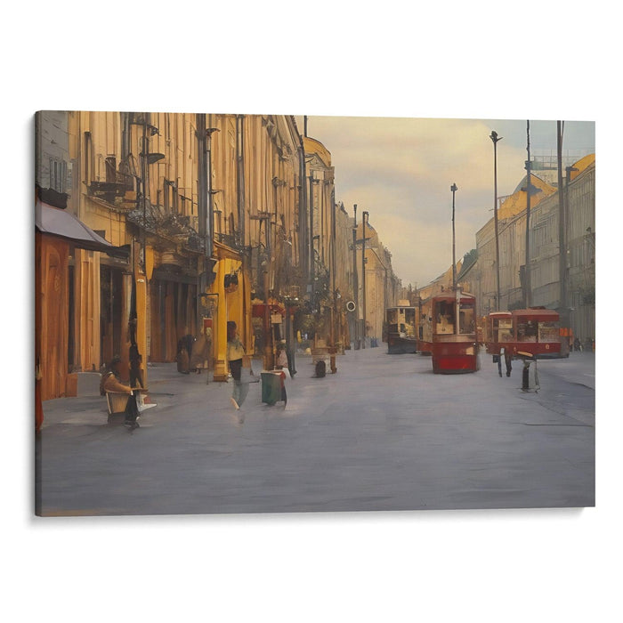 Realism St. Petersburg Print - Canvas Art Print by Kanvah