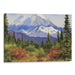 Watercolor Denali Print - Canvas Art Print by Kanvah