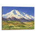 Watercolor Denali Print - Canvas Art Print by Kanvah