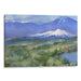 Watercolor Mount St. Helens Print - Canvas Art Print by Kanvah