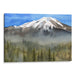 Watercolor Mount St. Helens Print - Canvas Art Print by Kanvah