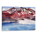 Watercolor Mount St. Helens Print - Canvas Art Print by Kanvah