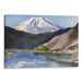 Watercolor Mount St. Helens Print - Canvas Art Print by Kanvah