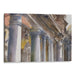 Watercolor Colonnade of St. Peter's Basilica Print - Canvas Art Print by Kanvah