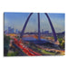 Watercolor St. Louis Arch Print - Canvas Art Print by Kanvah