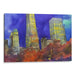 Watercolor Willis Tower Print - Canvas Art Print by Kanvah