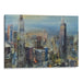 Watercolor Willis Tower Print - Canvas Art Print by Kanvah