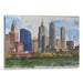 Watercolor Willis Tower Print - Canvas Art Print by Kanvah