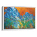 Abstract Rocky Mountains Print - Canvas Art Print by Kanvah