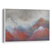 Abstract Rocky Mountains Print - Canvas Art Print by Kanvah