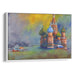 Abstract St. Basil's Cathedral Print - Canvas Art Print by Kanvah