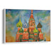 Abstract St. Basil's Cathedral Print - Canvas Art Print by Kanvah