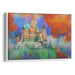 Abstract St. Basil's Cathedral Print - Canvas Art Print by Kanvah