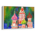 Abstract St. Basil's Cathedral Print - Canvas Art Print by Kanvah