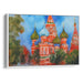 Abstract St. Basil's Cathedral Print - Canvas Art Print by Kanvah