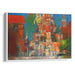 Abstract St. Basil's Cathedral Print - Canvas Art Print by Kanvah