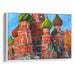 Abstract St. Basil's Cathedral Print - Canvas Art Print by Kanvah