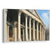 Abstract Colonnade of St. Peter's Basilica Print - Canvas Art Print by Kanvah