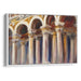 Abstract Colonnade of St. Peter's Basilica Print - Canvas Art Print by Kanvah