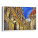 Abstract Colonnade of St. Peter's Basilica Print - Canvas Art Print by Kanvah