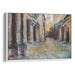 Abstract Colonnade of St. Peter's Basilica Print - Canvas Art Print by Kanvah