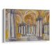 Abstract Colonnade of St. Peter's Basilica Print - Canvas Art Print by Kanvah