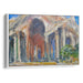 Abstract Colonnade of St. Peter's Basilica Print - Canvas Art Print by Kanvah